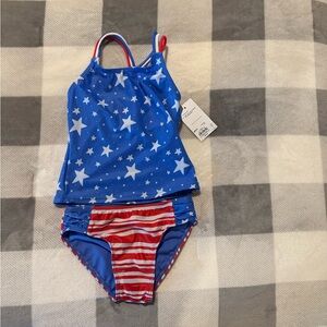Girls Two Piece Tankini Swimsuit